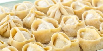 манты с тыквой