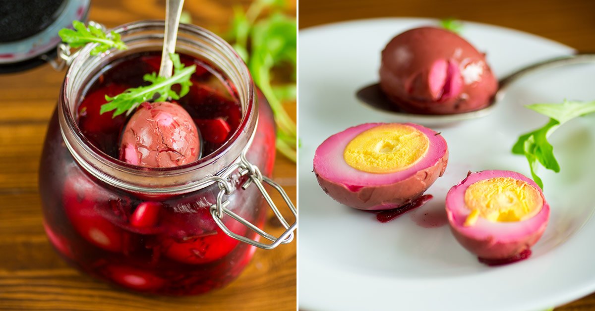 Маринованные яйца