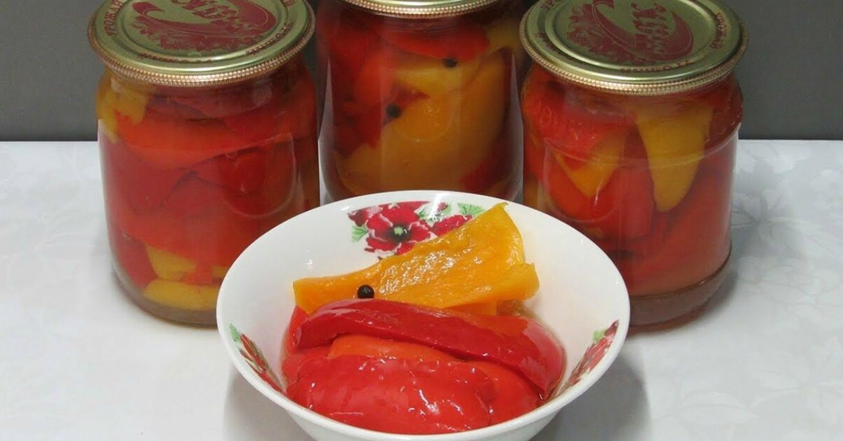Маринованный сладкий перец на зиму