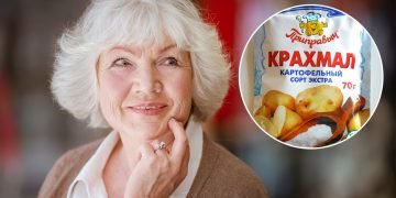 маска из крахмала