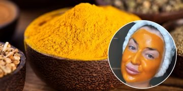 Маска из куркумы