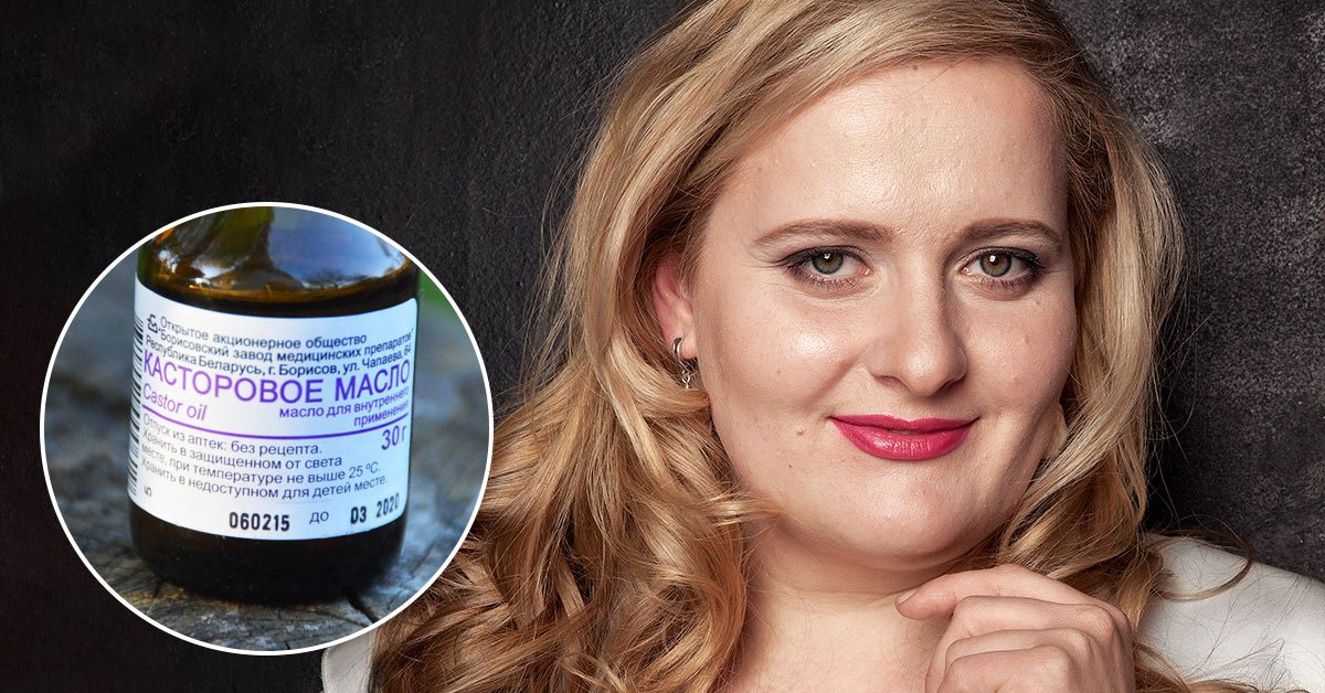 Маска с касторовым маслом