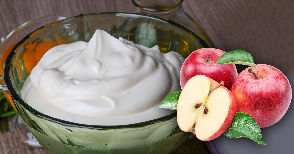 Майонез из яблок