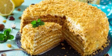 Медовик на сковороде