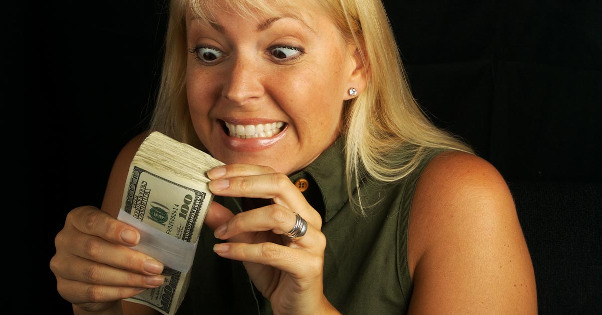 Меркантильная женщина