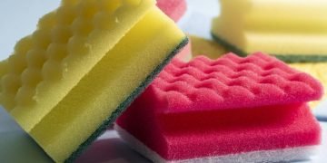 Мочалка для мытья посуды