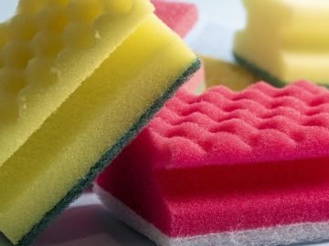 Мочалка для мытья посуды