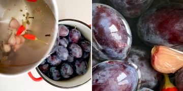 Моченые сливы