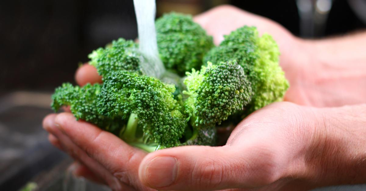 Моем продукты