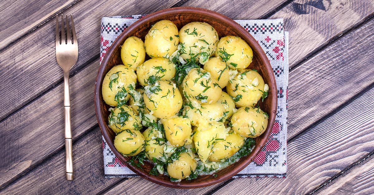 молодая картошка