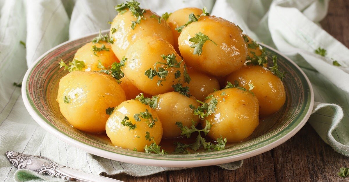 молодой картофель