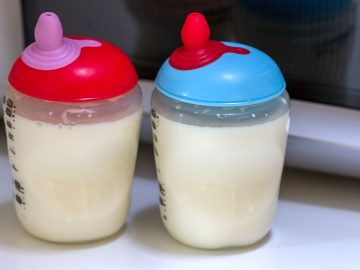 молоко в микроволновке