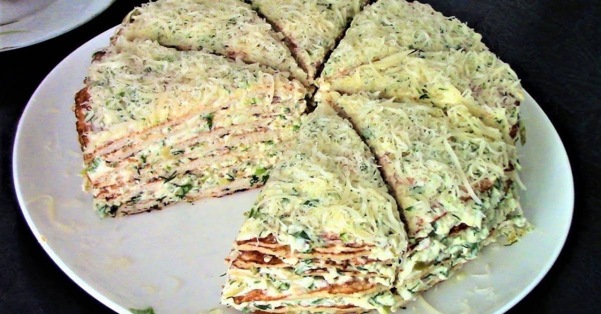 мясной торт