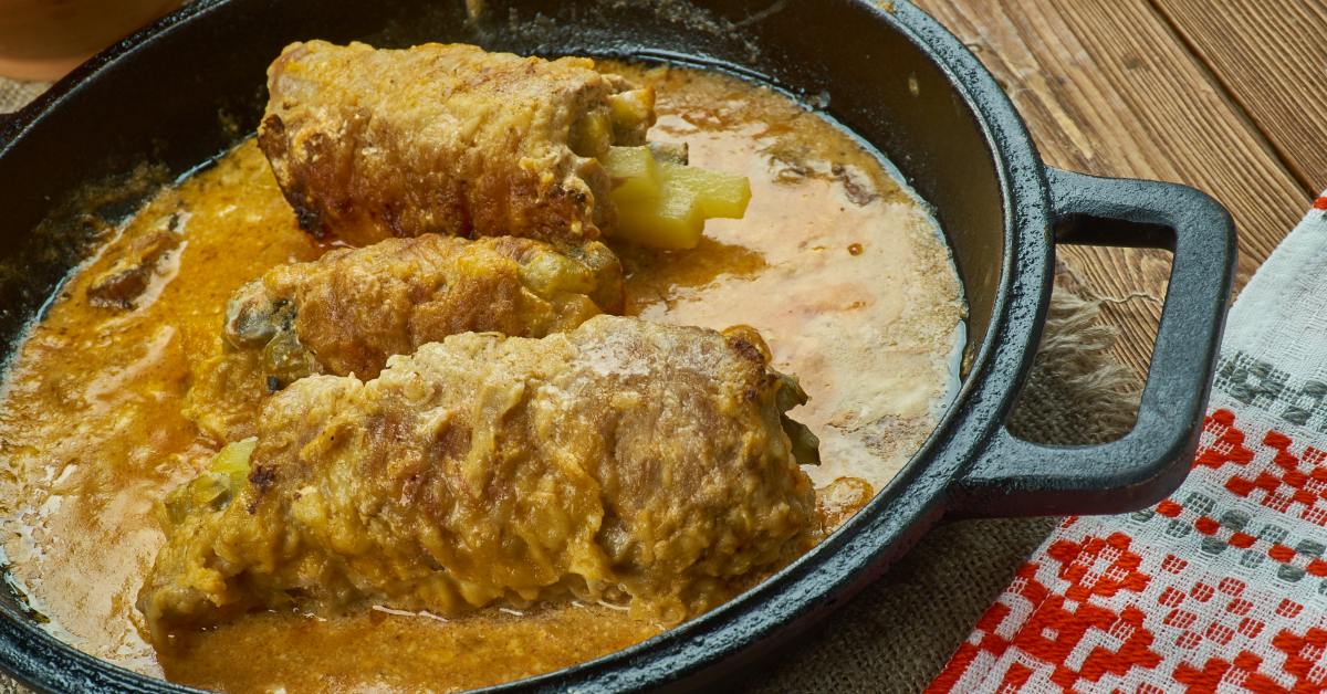 Мясные рулетики