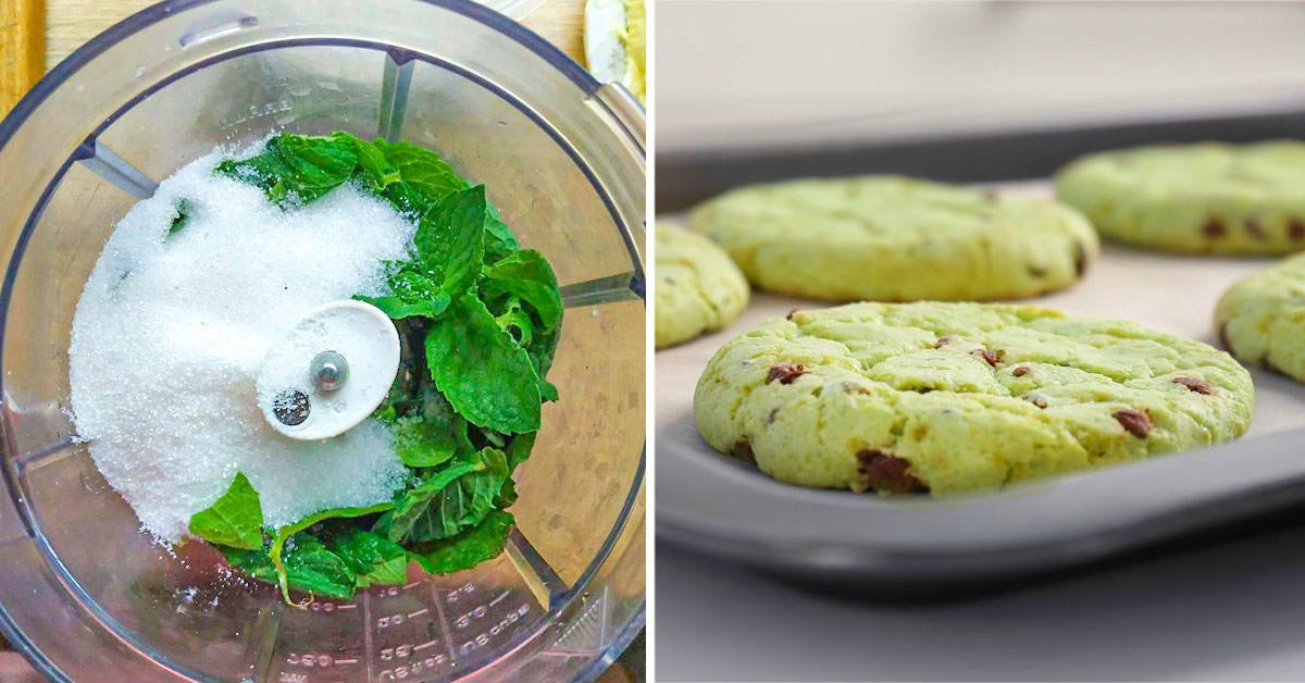 тесто для мятного печенья