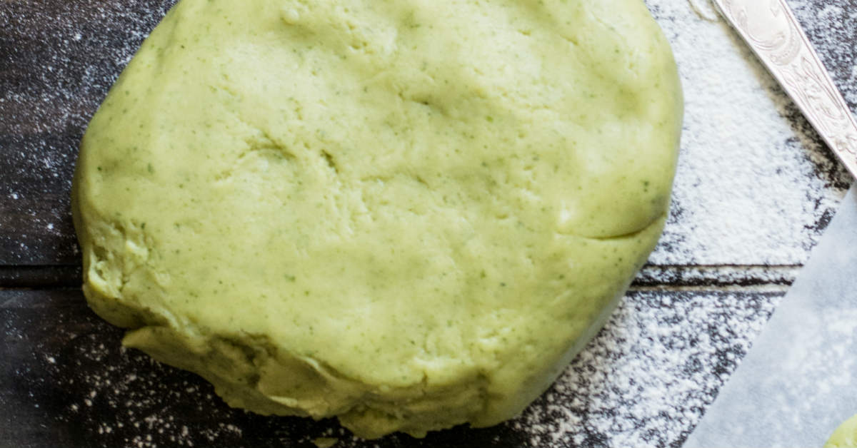 рецепт теста для мятного печенья