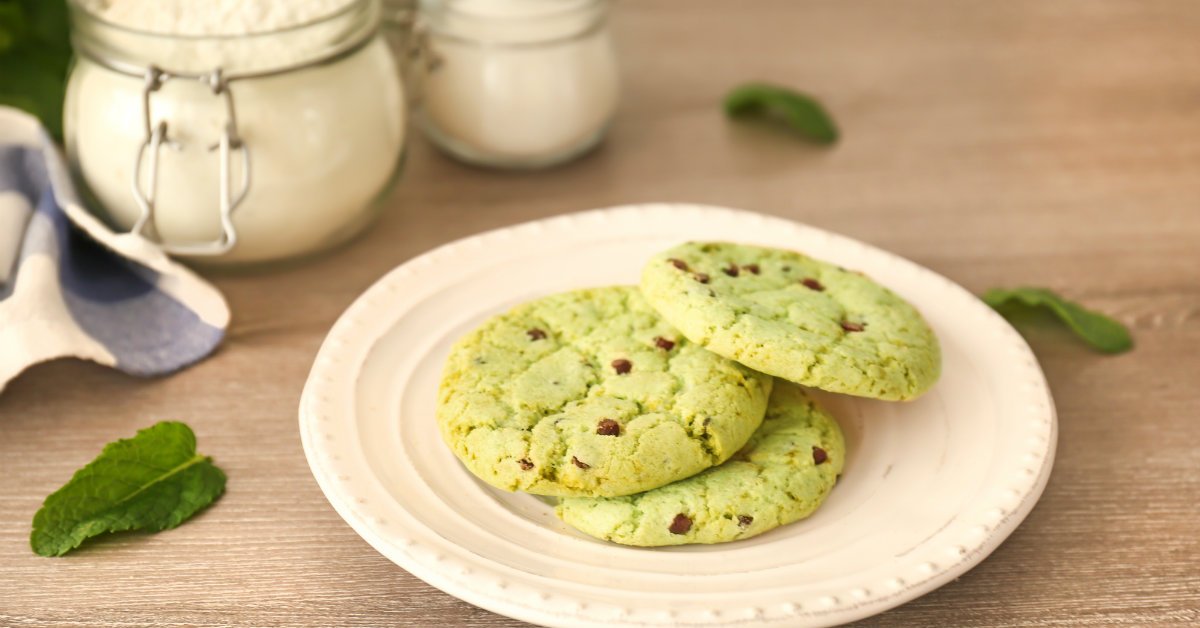 мятное печенье