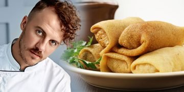 налистники с мясом