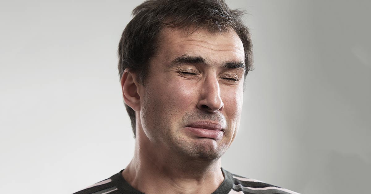 Недовольный человек