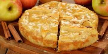 немецкий яблочный пирог