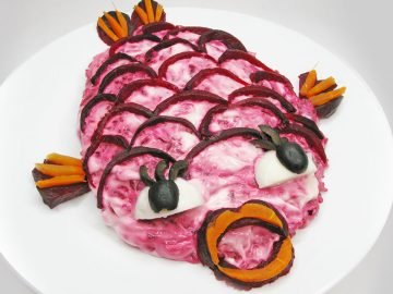 необычная «селедка под шубой»