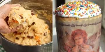 необычное тесто для пасхи