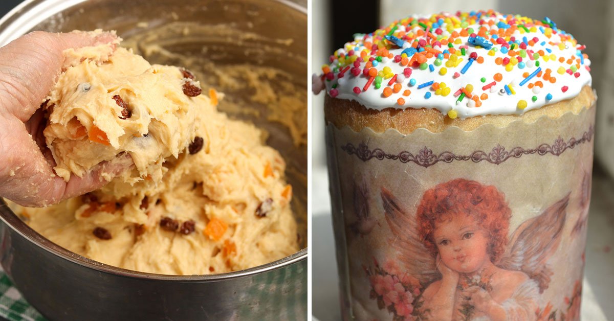 необычное тесто для пасхи