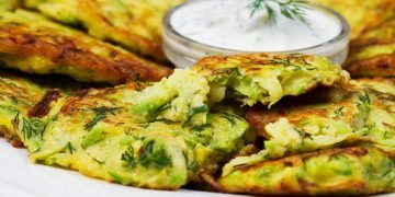 необычные кабачковые оладьи