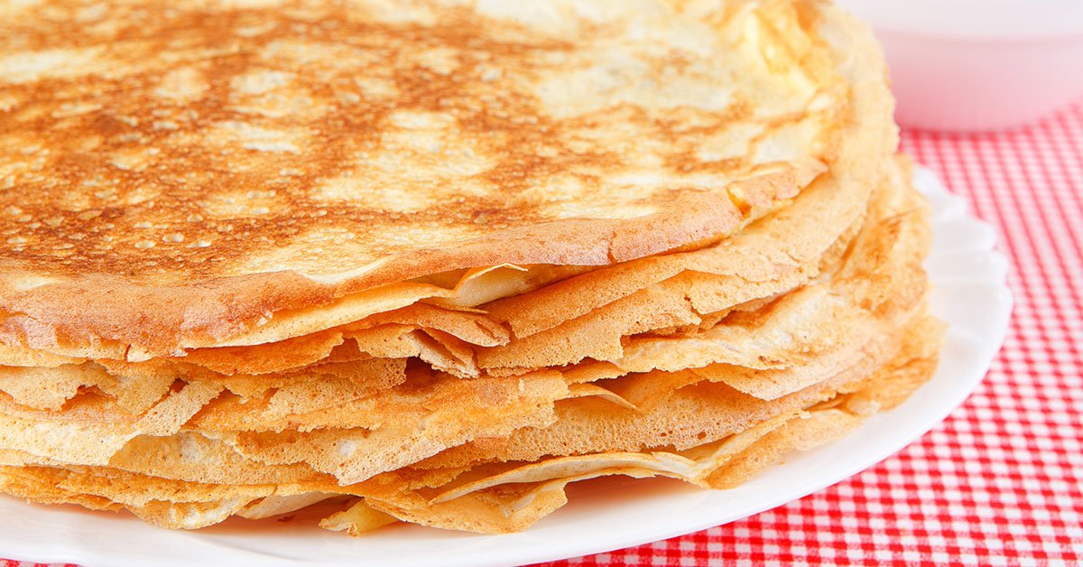 необычный рецепт блинов