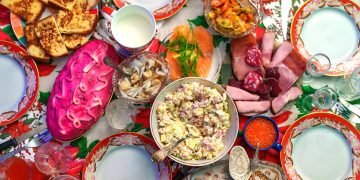 новогодние салаты