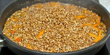 обжаренная гречка