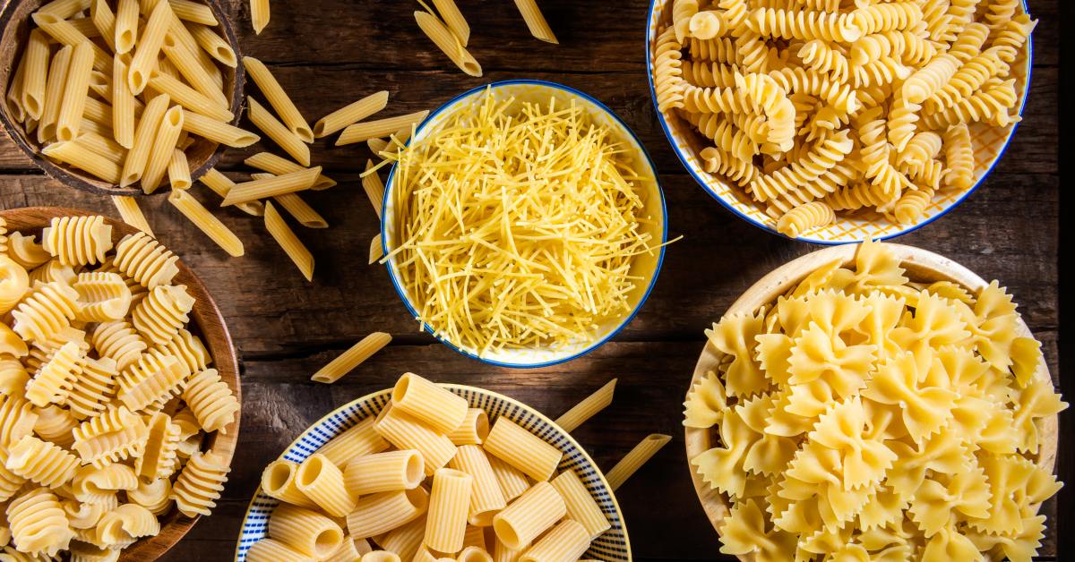 Обжаренные макароны