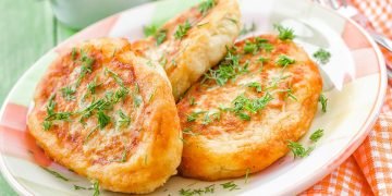 отбивная в деруне