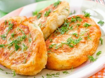 отбивная в деруне