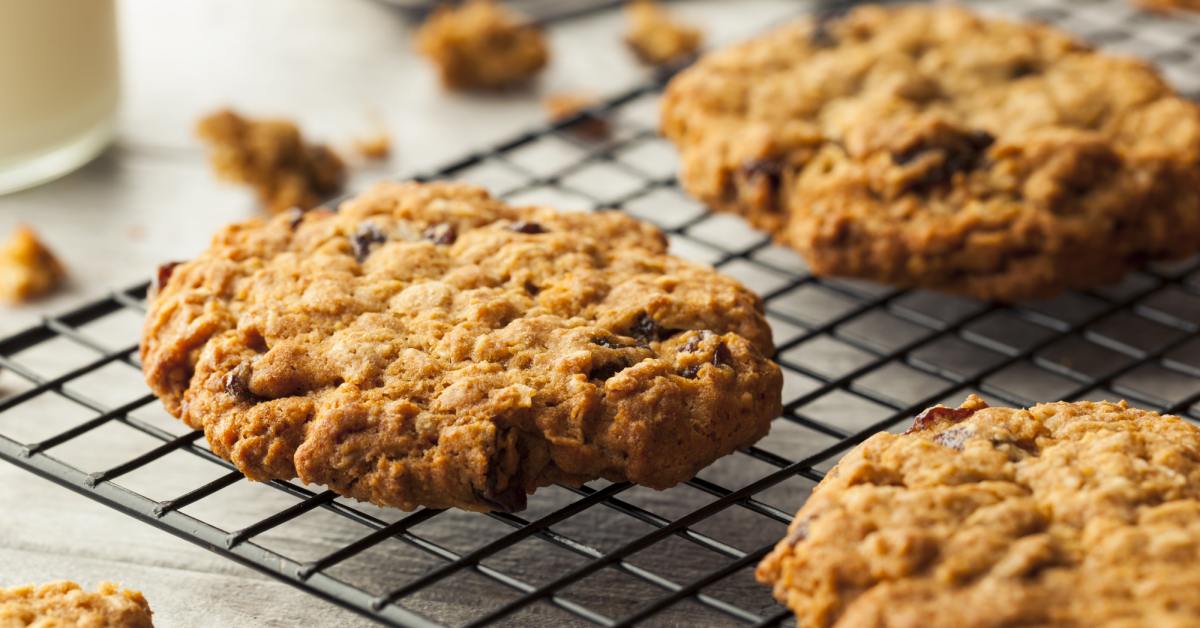 Овсяное печенье без муки