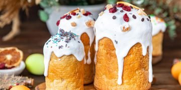 пасха из бездрожжевого теста