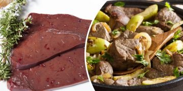 печень с сахаром