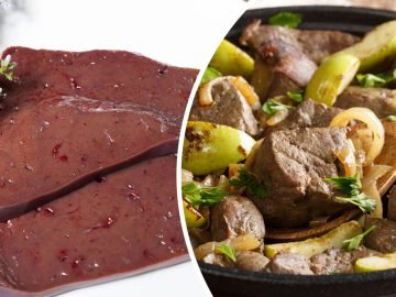 печень с сахаром