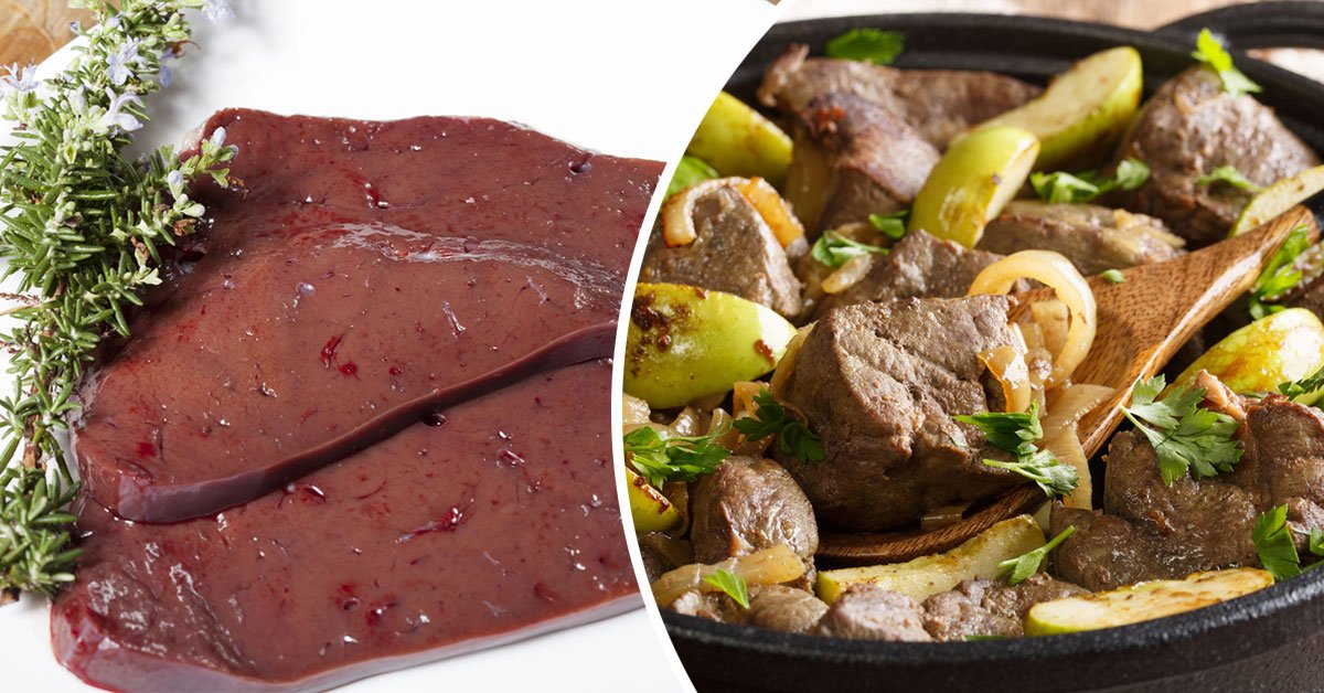 печень с сахаром