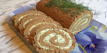 Печеночный рулет