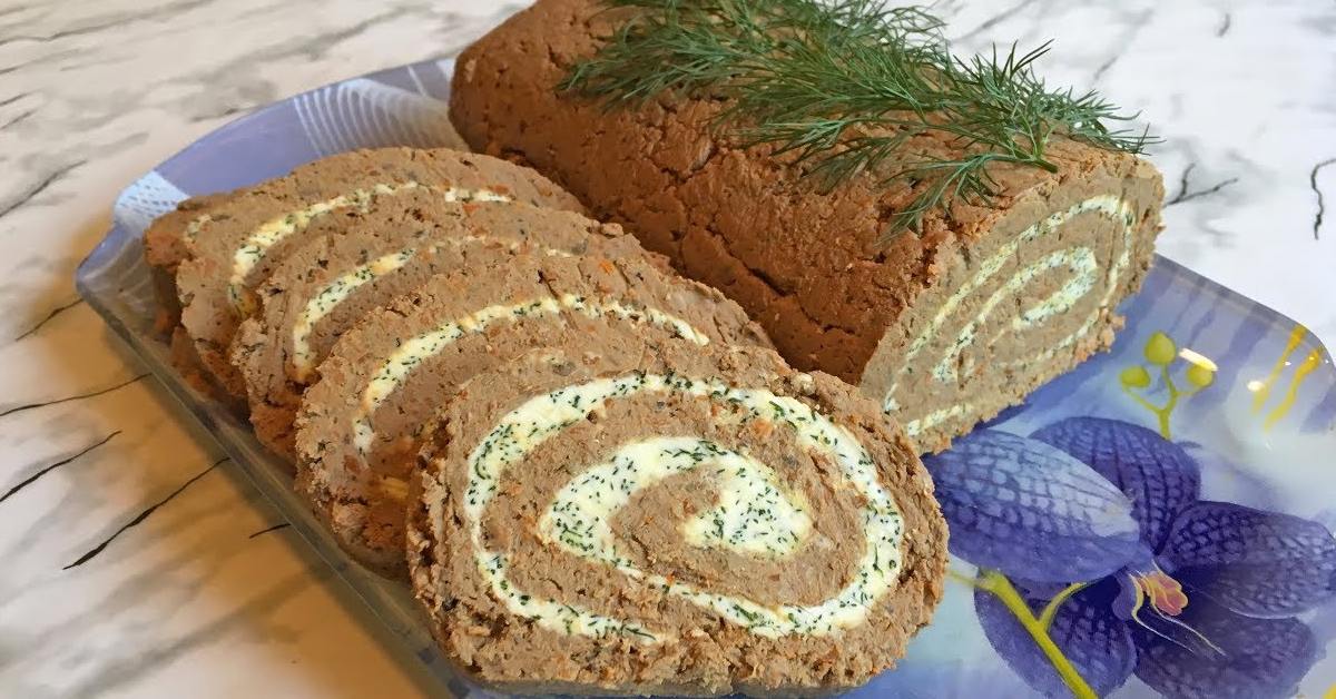 Печеночный рулет