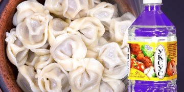пельмени и уксус