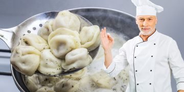 пельмени в ресторане