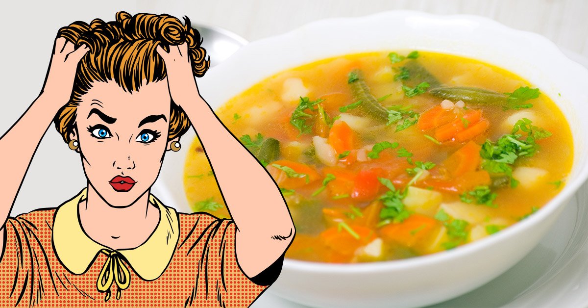 Переперчила суп