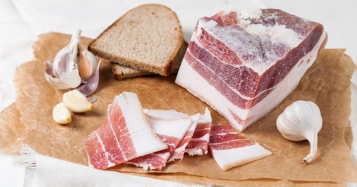 Пересоленное сало