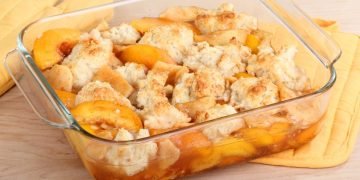 Персиковый коблер