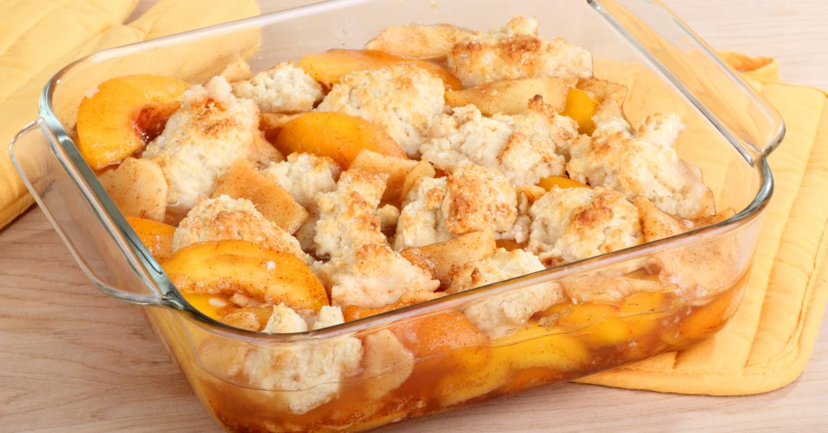 Персиковый коблер