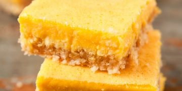 песочный лимонный пирог