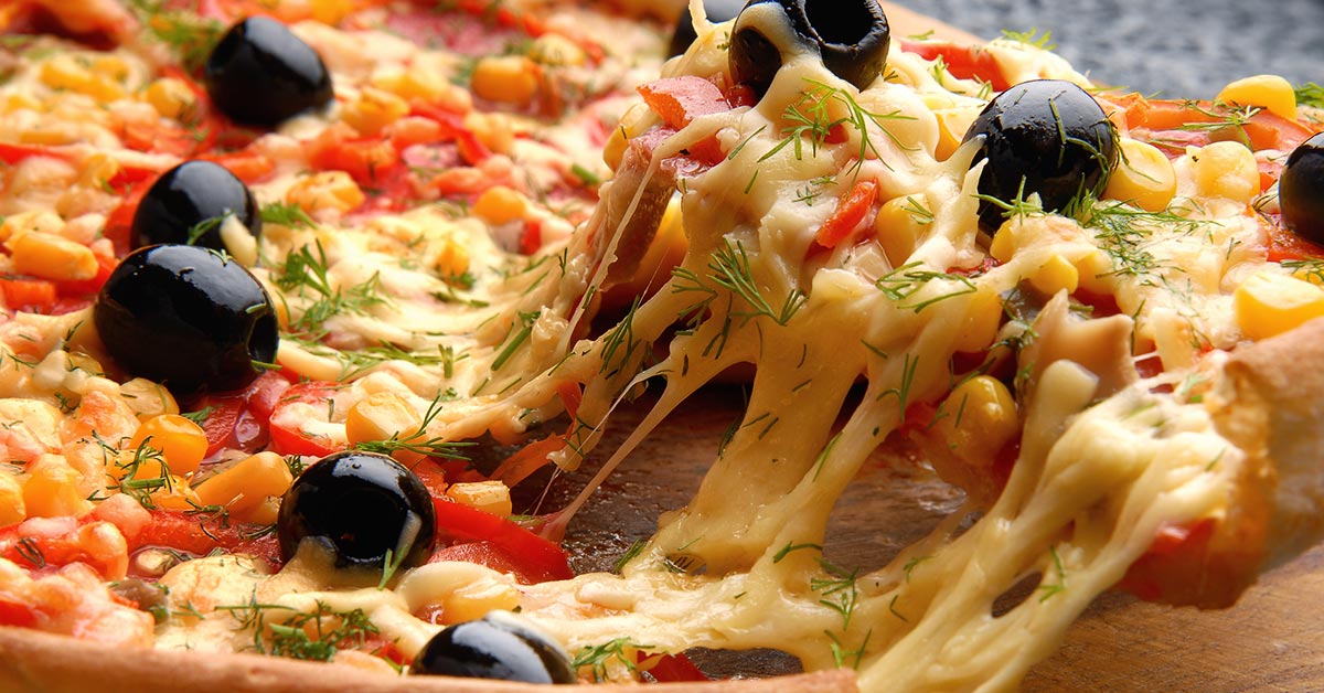 пицца на молоке