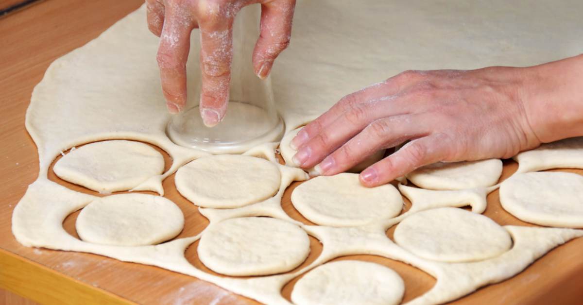 Пирог «Хризантема»